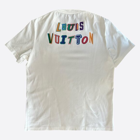 Louis Vuitton NBA White Logo T-Shirt - Picture 2 of 8